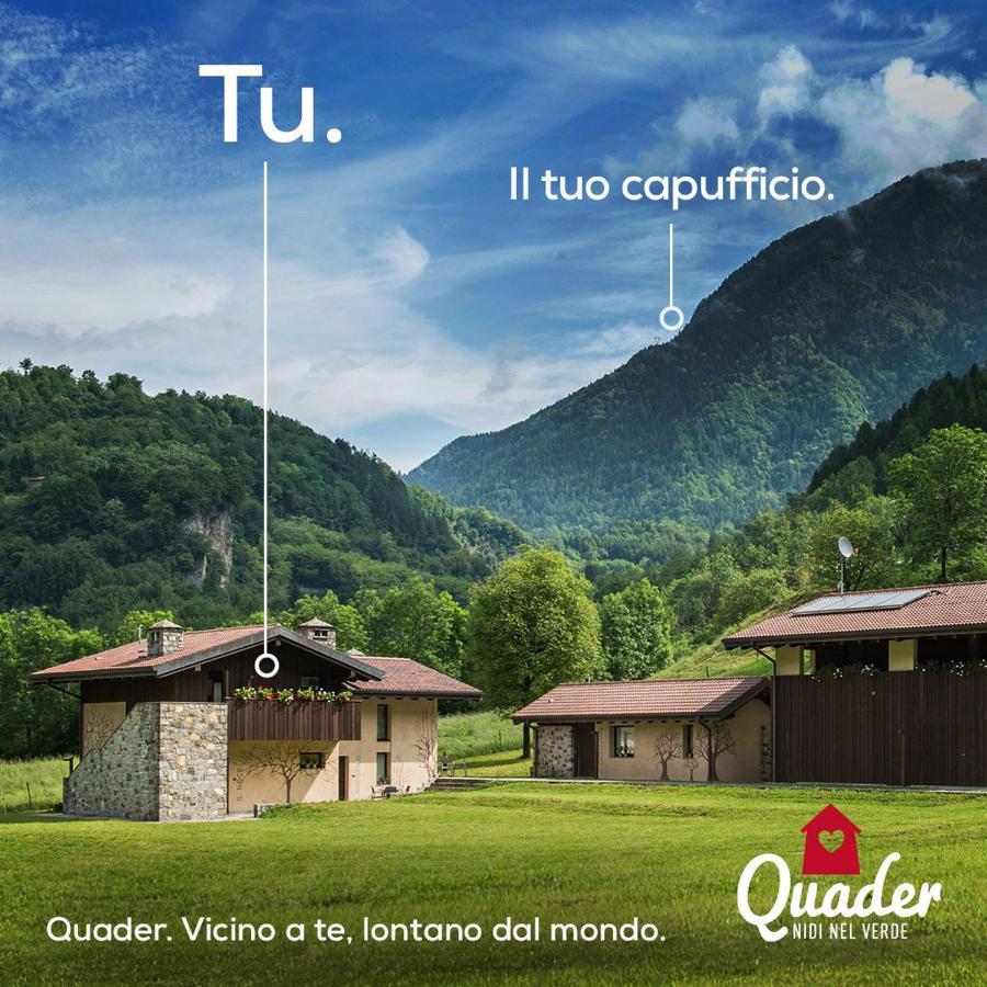 Quader Nidi Nel Verde Bienno Exterior foto