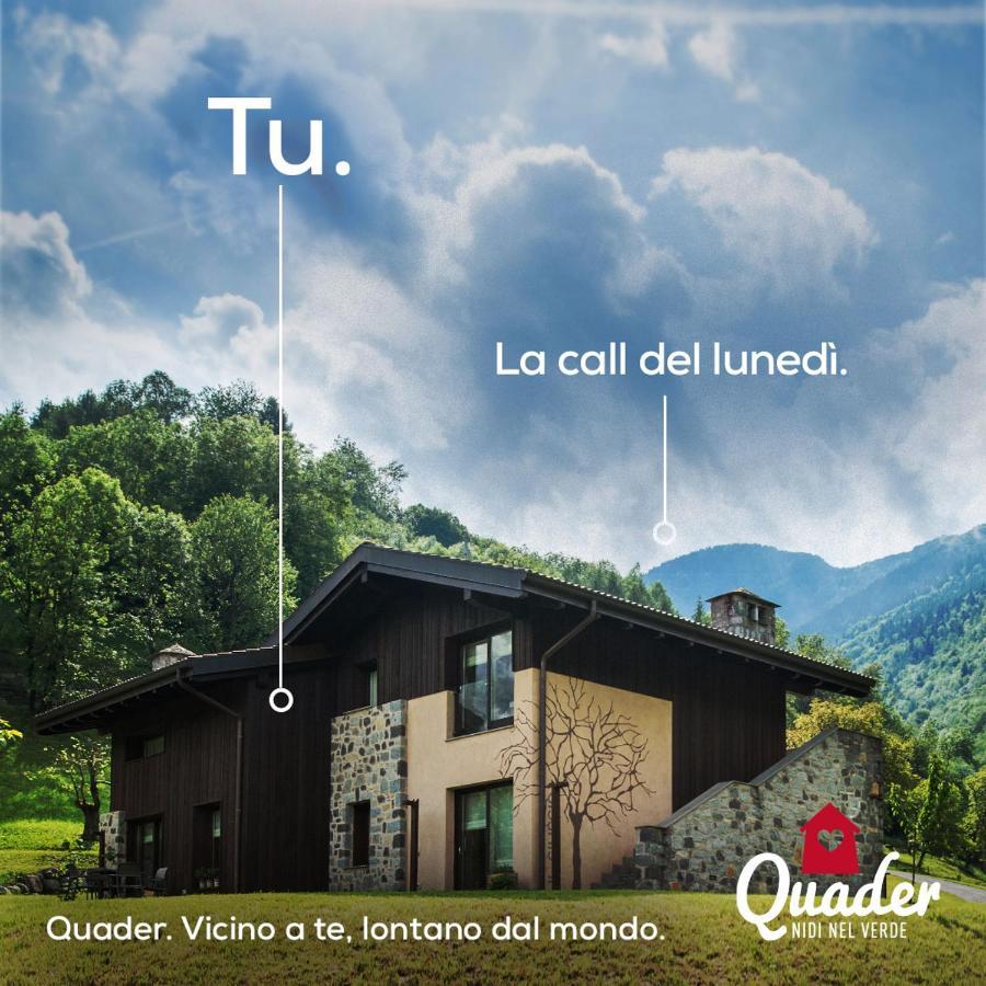 Quader Nidi Nel Verde Bienno Exterior foto